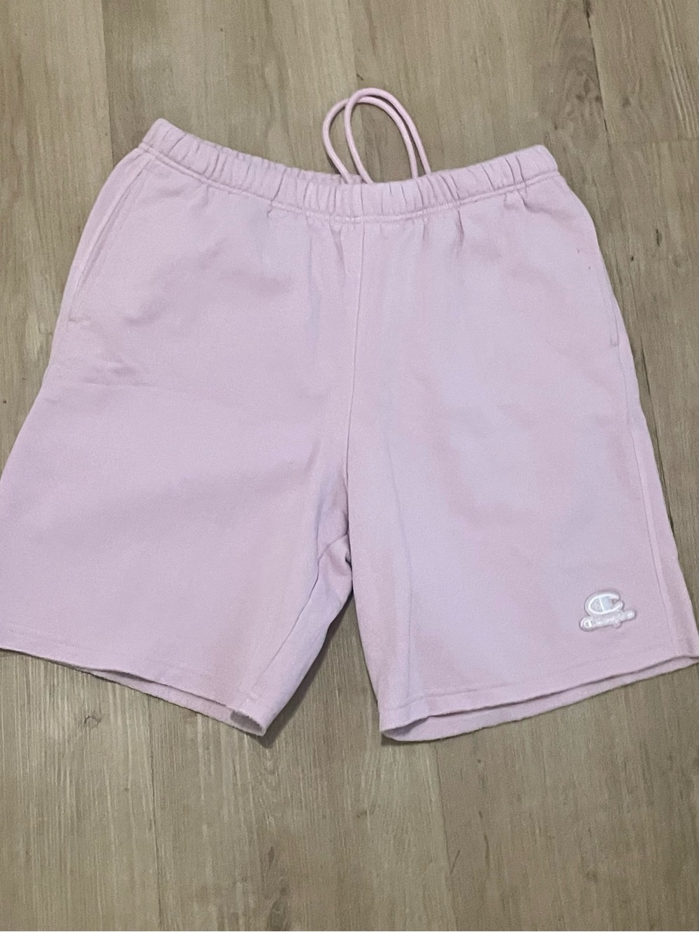 Champion Light Purple Fleece Athletic Shorts